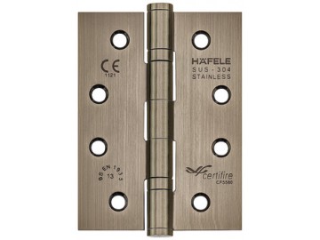 Bản lề lá Hafele Cho cửa trong nhà phẳng lên tới 120 kg Startec 926.98.139